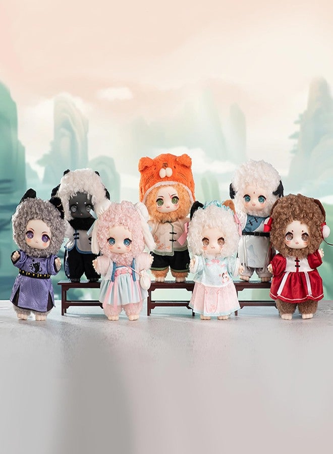 CALEMBOU Plush Doll Blind Box, Nagi Mountain and River Romance Series Mystery Blind Figure, Kawaii 1 of 6 Possible Collectibe Vinyl Plush Toys Birthday Gifts (Mountain and River Romance Series) - Image 5